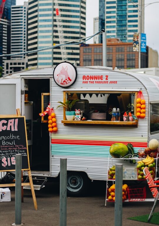 Veganske og vegetariske food trucks på vej frem